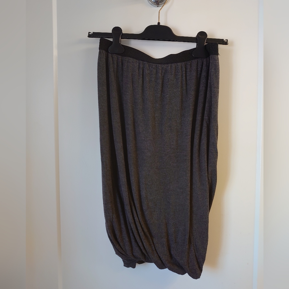 Noa Noa Grey Knee-Length Skirt